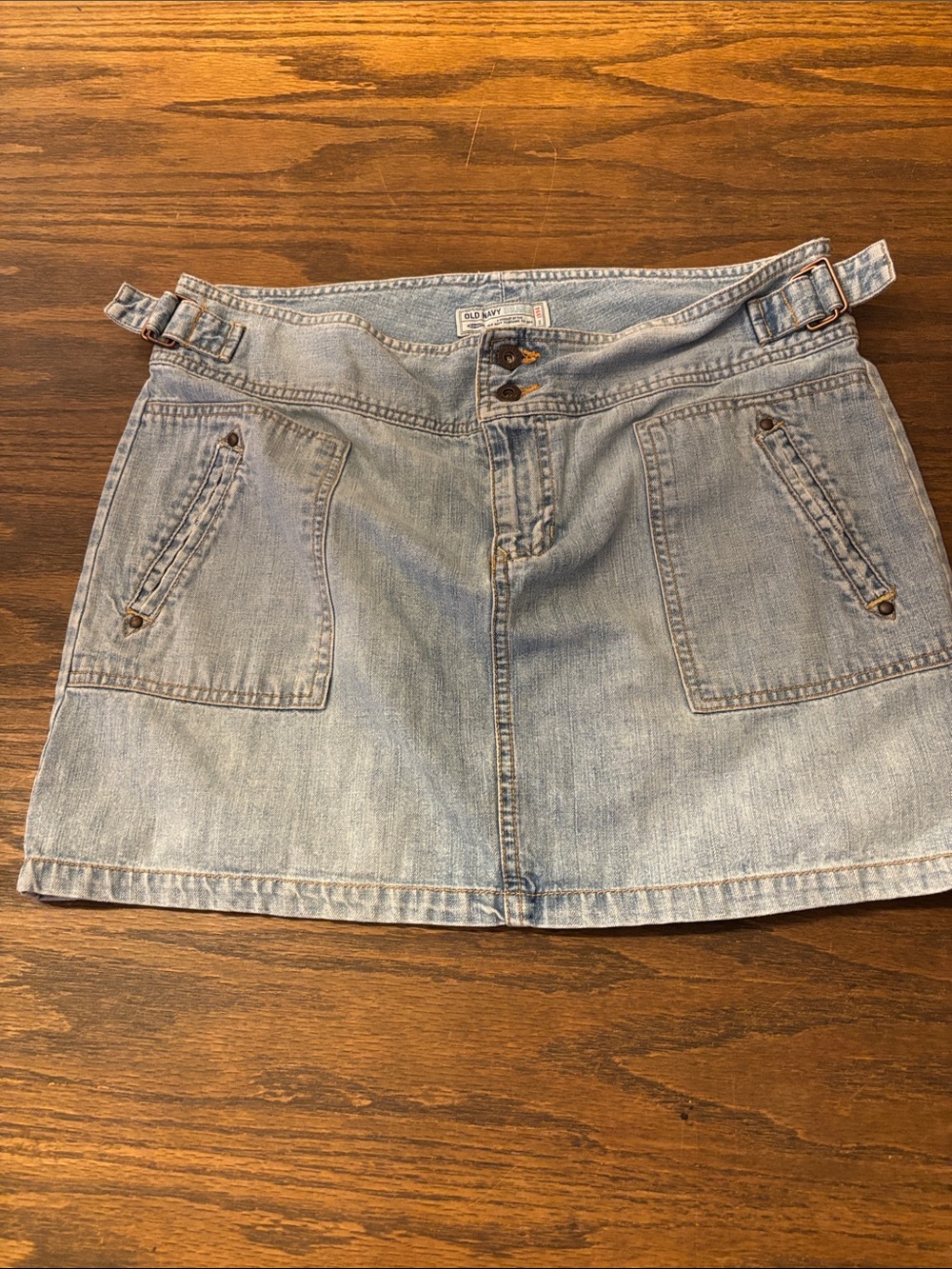 Y2K Old Navy Light Blue Woman’s Denim mini skirt